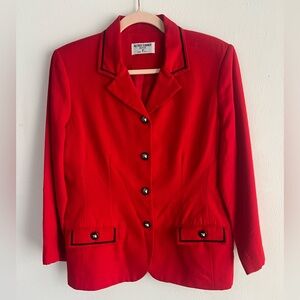 Alfred Dunner Women's Scarlet Blazer